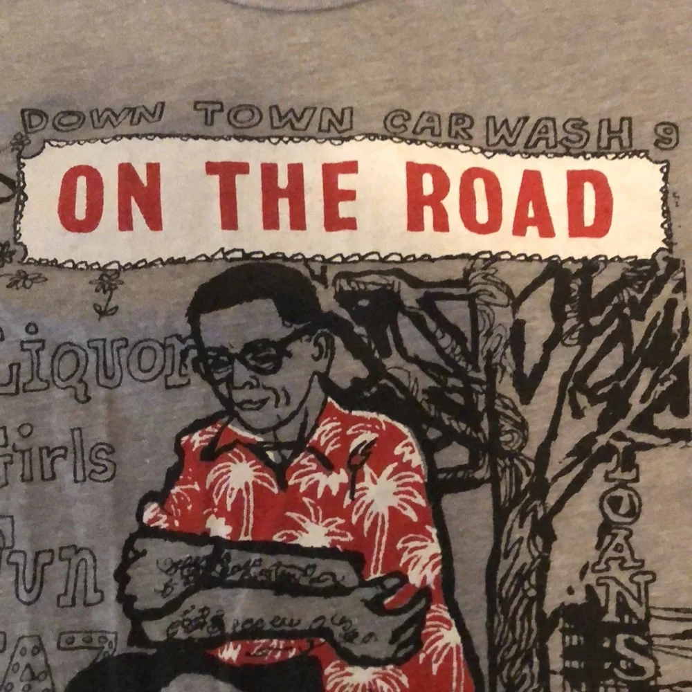 Jack Kerouac On the Road Tee Shirt - Picture 4 of 12